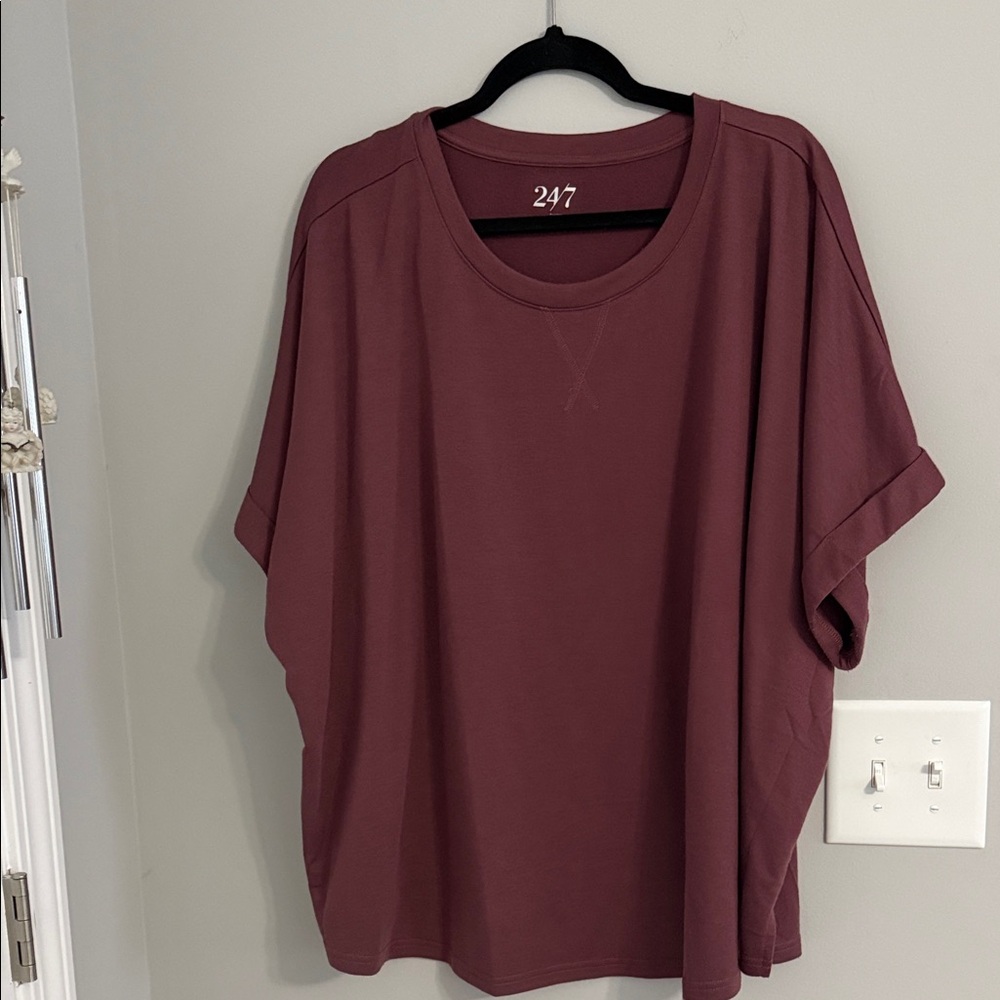 Maurices Women's Plum Short Sleeve Tee